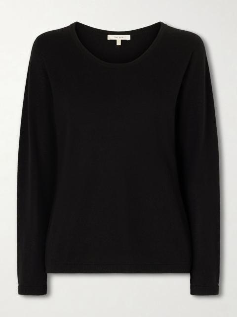 The Row Nezana cashmere sweater Black