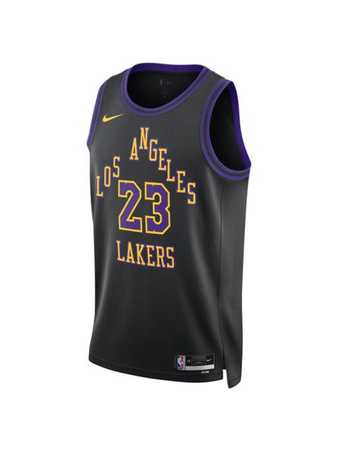 Nike Nike Dri-FIT NBA Swingman Jersey 2023/24 City Edition 'Los Angeles Lakers Lebron James' DX8506-012