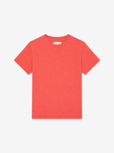 The Frankie Shop Meriot Simple Tee - Red