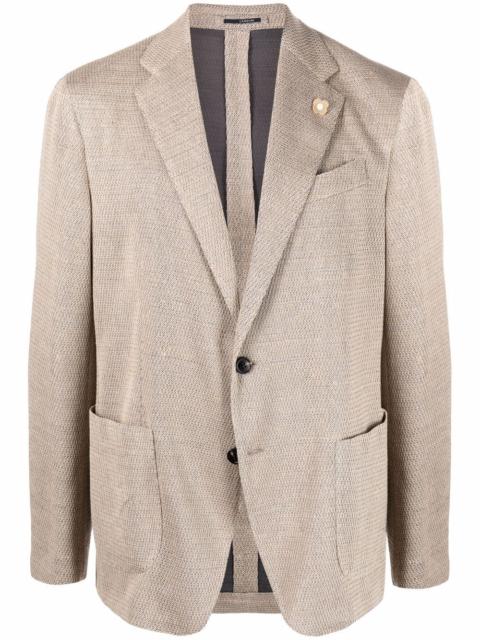 LARDINI classic tailored blazer