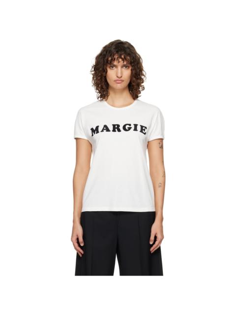 MM6 Maison Margiela Off-White 'Margie' T-Shirt
