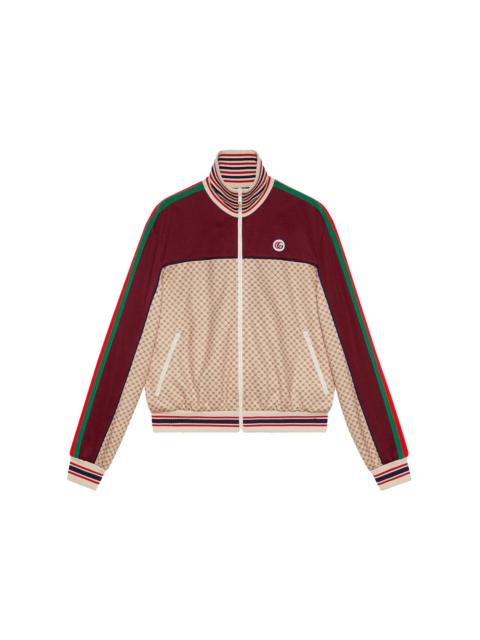 GUCCI Interlocking G print jersey jacket