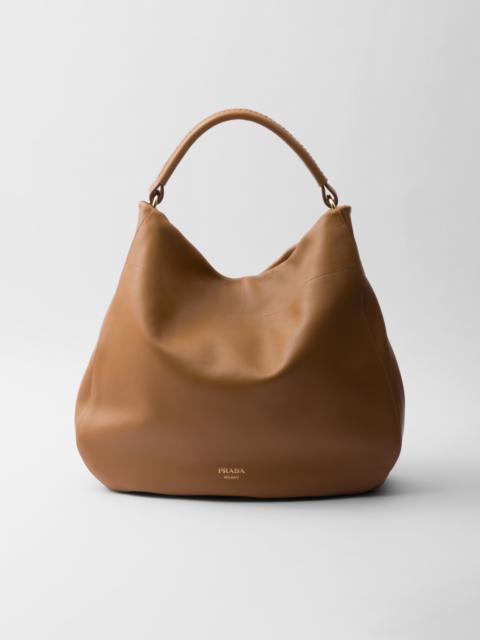 Prada Large leather shoulder bag