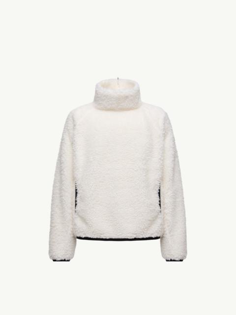 Moncler Grenoble Teddy Turtleneck Sweatshirt