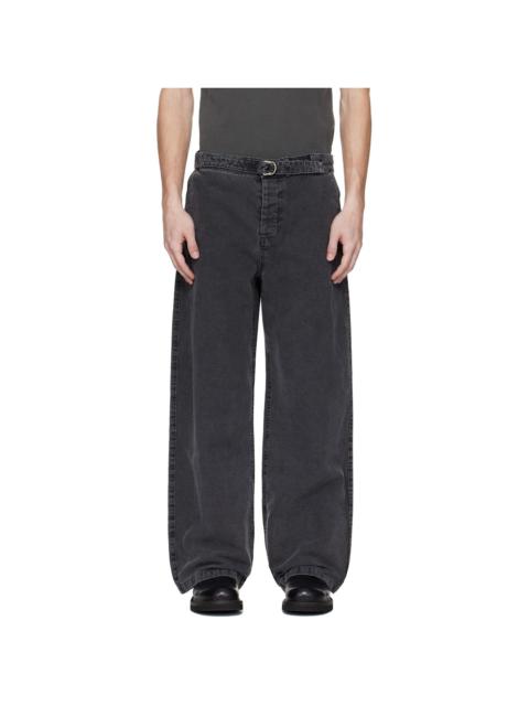 Our Legacy Gray Stern Chino Trousers