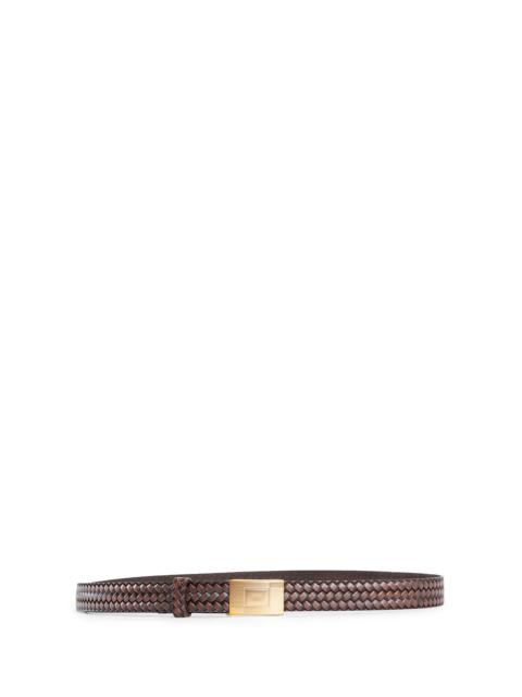 TAIGA TAKAHASHI Basketwave-Pattern-Belt