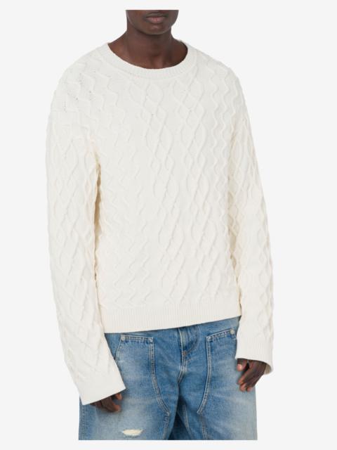 Moschino ORGANIC COTTON BLEND PULLOVER