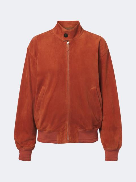 Tod's Suede bomber jacket