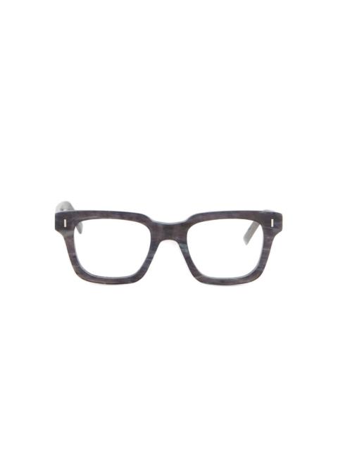 RETROSUPERFUTURE marble-effect square glasses