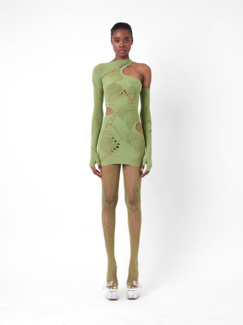 POSTER GIRL BLAIZE DRESS SATIVA GREEN