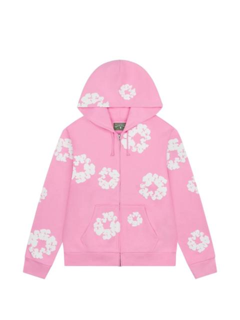 DENIM TEARS hooded zip sweater