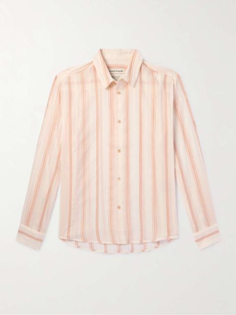 A KIND OF GUISE Fulvio Striped Cotton Shirt