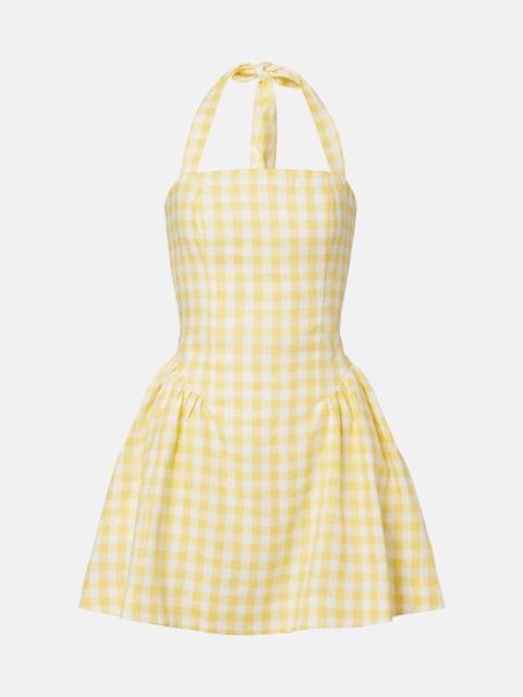 FAITHFULL Venza linen minidress