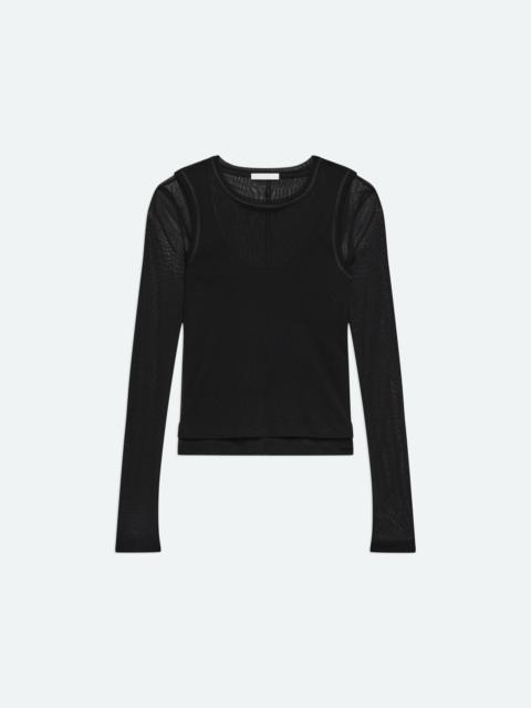 LAYERED MESH TOP