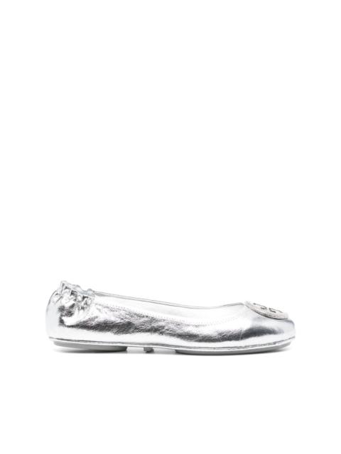 TORY BURCH Minnie Travel ballet flats