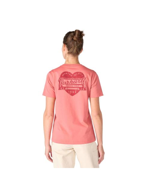 Carhartt Women's Irvine Relaxed Heritage Heart T-Shirt