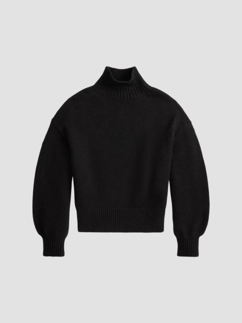 Polo Ralph Lauren Women's Cashmere Funnel-Neck Sweater - Black