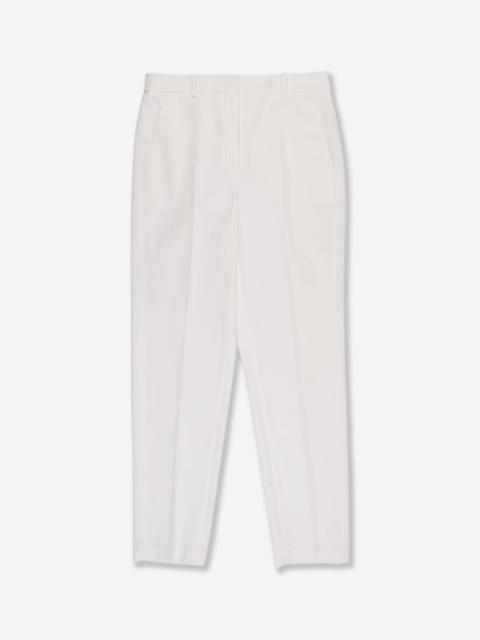 SLOWEAR Regular fit trousers in cotton gabardine and lyocell