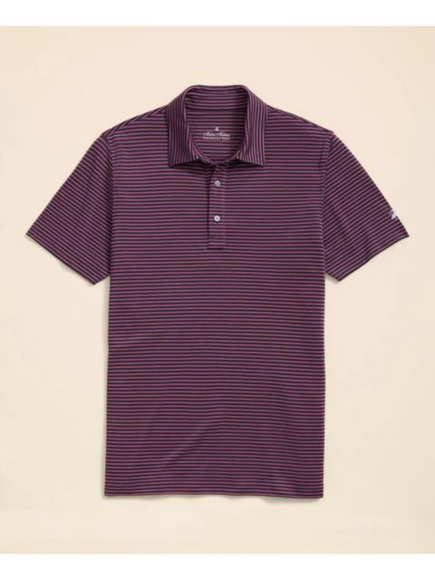Brooks Brothers Performance Series Vintage Stripe Pique Polo Shirt