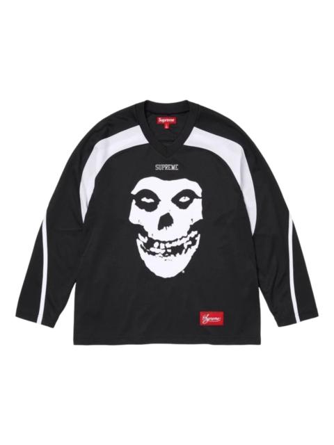 Supreme The Misfits® Hockey Jersey Black Supreme Supreme x The Misfits SS26 Hockey Jersey 'Black' SUP-SS26