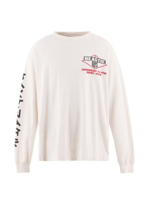 SAINT M×××××× x Beastie Boys long-sleeve graphic T-shirt