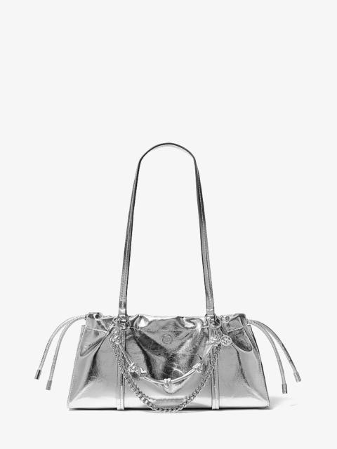 MICHAEL KORS Matilda Small Metallic Cinched Shoulder Bag