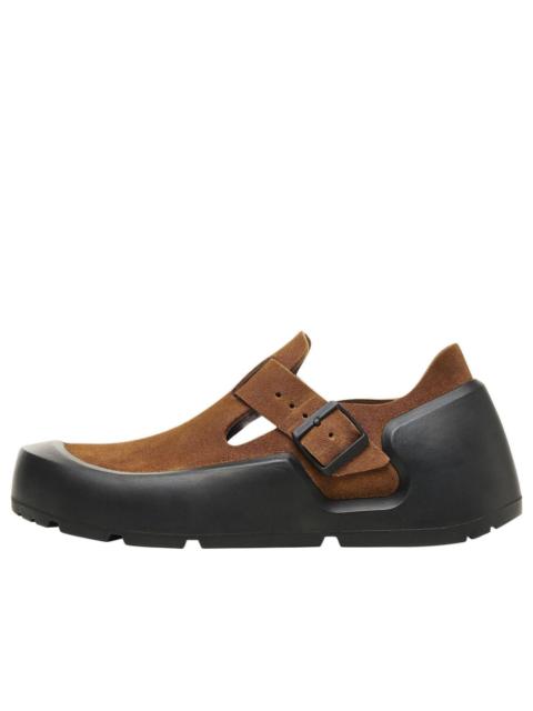 BIRKENSTOCK Birkenstock Reykjavik Nubuk Leather Shoes 'Mink' 1027351