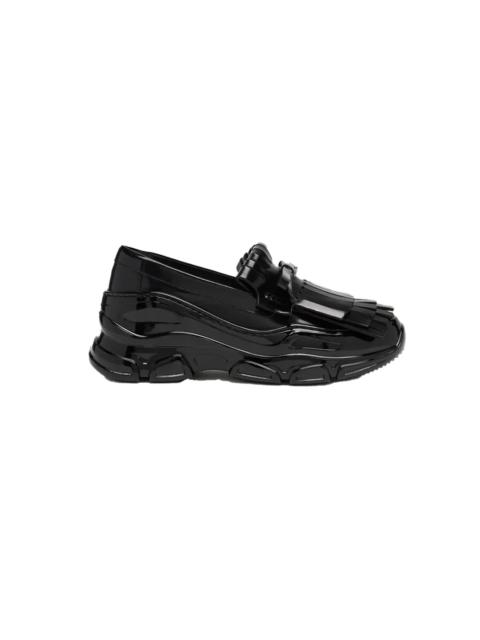 Simone Rocha Low Tracker Fringe Loafer Black