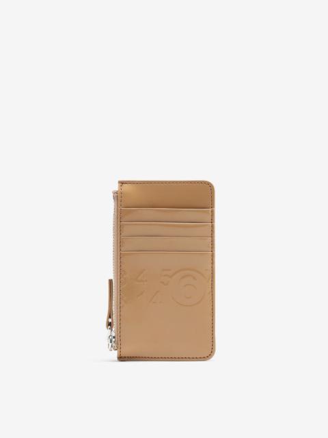 MM6 Maison Margiela Logo small cardholder wallet