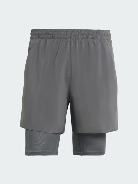 adidas ADI365 Running Iconic Formotion 5-Pocket 2in1 Short