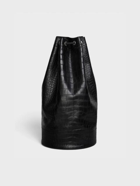 CELINE LARGE SAILOR BAG  IN  CROCODILE EMBOSSED CALFSKIN