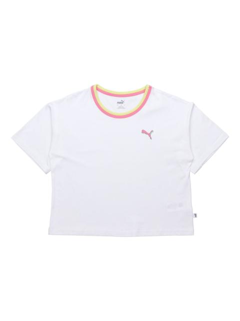 PUMA (WMNS) PUMA Celebration Style Round-neck White 586043-02