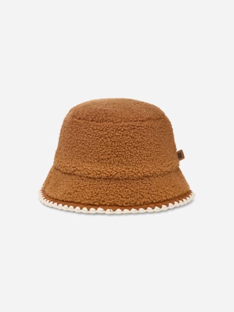 UGG ® Women's ®fluff Scalloped Hat Fleece in Chestnut