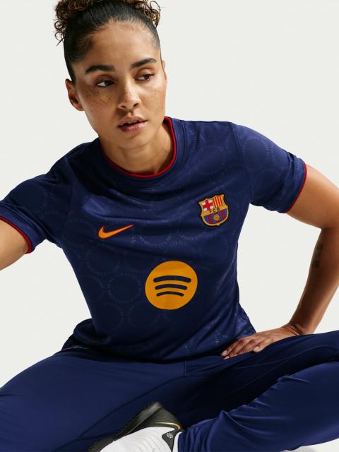Nike FC Barcelona Third Women's Nike Dri-FIT Soccer Pre-Match Top