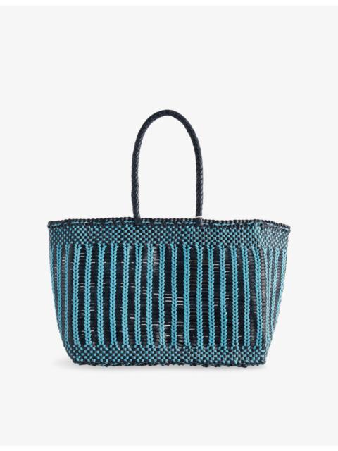 DRAGON DIFFUSION Bali Basket Leather Tote Bag