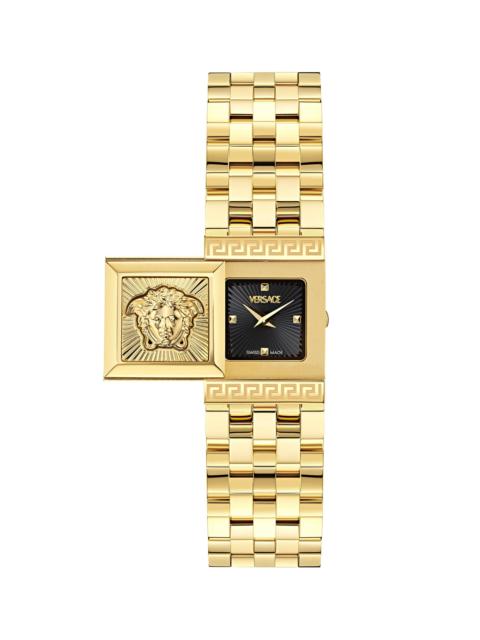 VERSACE Women's Reveal Goldtone Bracelet Watch/18MM x 25MM - Yellow Gold