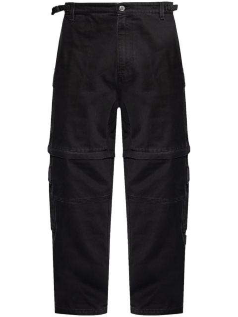 VETEMENTS shorts-convertible jeans