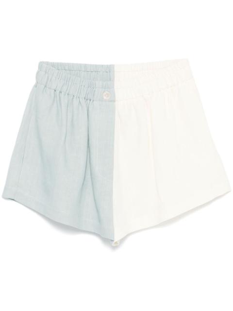 forte_forte colour-block shorts