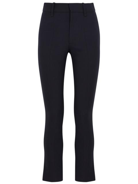 Vince Slim-leg stretch-cotton trousers