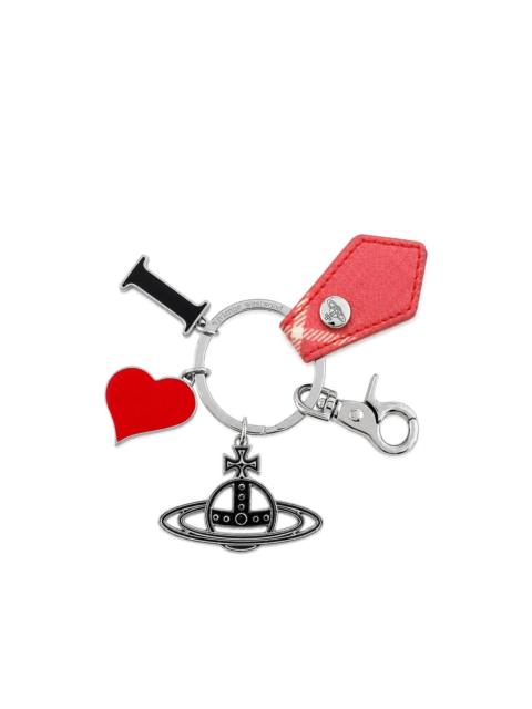 Vivienne Westwood I Love Orb keyring