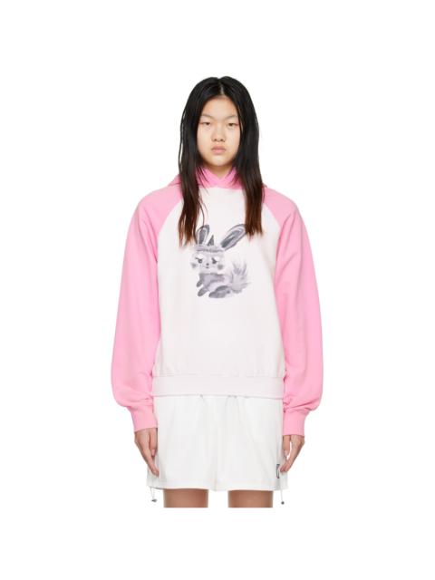 Off-White & Pink Rabbit Hoodie