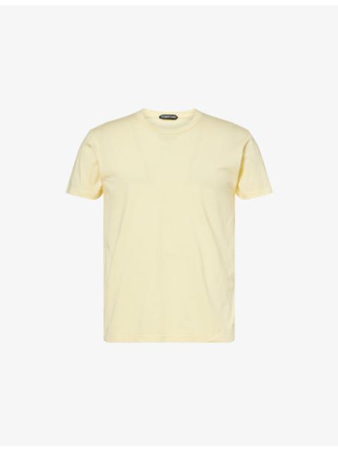 TOM FORD Relaxed-Fit Crew-Neck Cotton and Silk-Blend T-Shirt