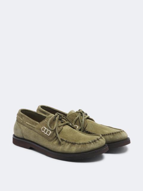 JW Anderson Suede boat shoes