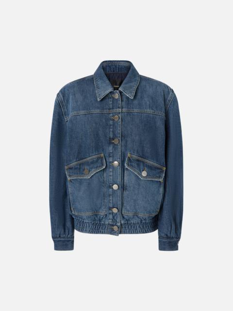 LINED DENIM JACKET