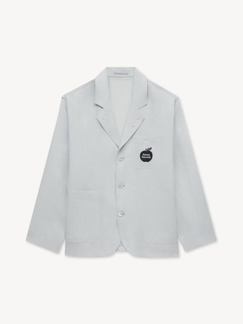 KENZO 'KENZO Sounds' workwear jacket in linen hemp