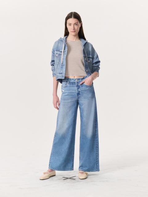 rag & bone Miramar Terry Sofie Ankle-Length Pants
Cotton Terry