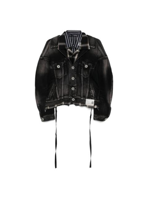 Maison MIHARAYASUHIRO layered denim jacket