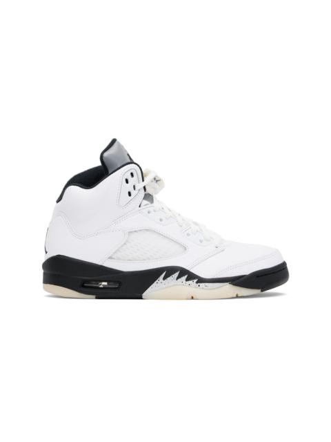 Jordan White Air Jordan 5 Sneakers