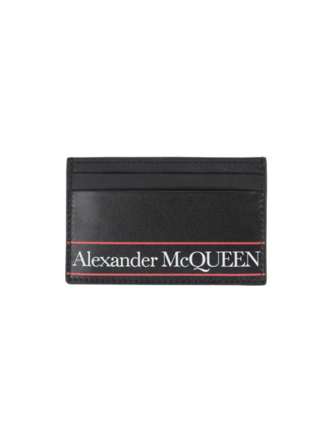 Alexander McQueen Black Men's Document Holder