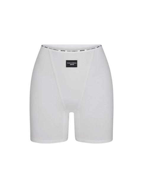 SKIMS SKIMS x Dolce&Gabbana Cotton Jersey Boxer Snow